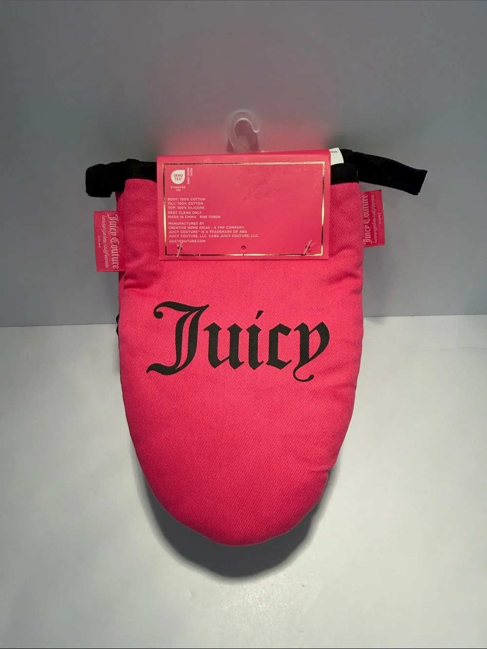 Juicy Couture Hot Pink Mini Oven Mitts Set NWT